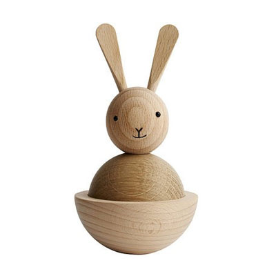 Petit lapin en bois