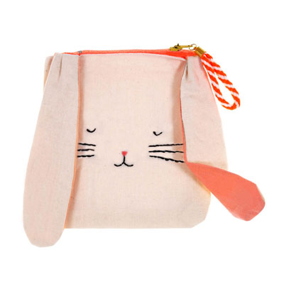 Trousse en coton Lapin