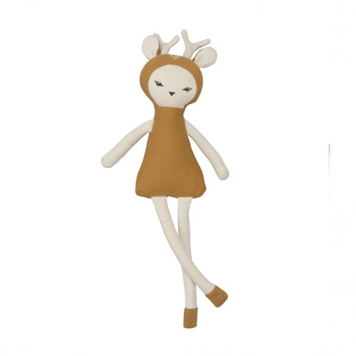 Poupée biche en coton bio