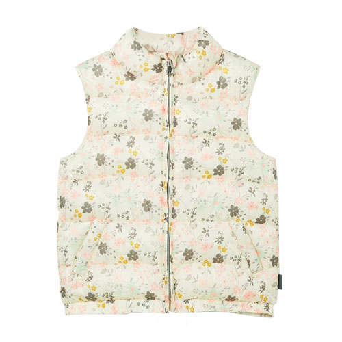 Gilet fleuri