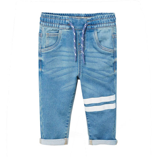 Pantalon bébé 2 rayures