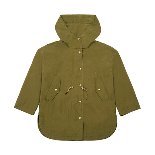 Parka Capuche vert kaki