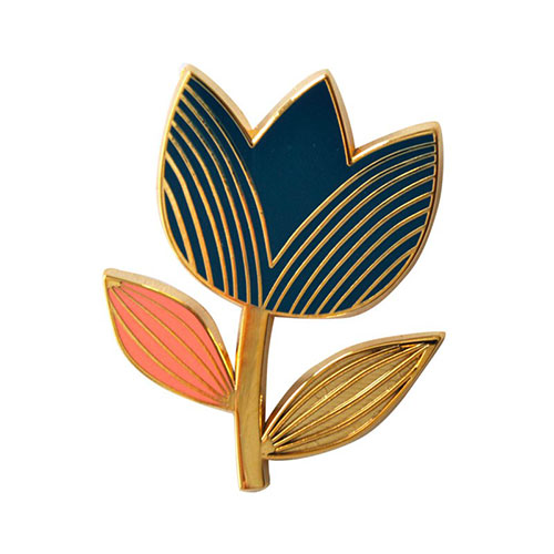 Pin’s Tulipe marine