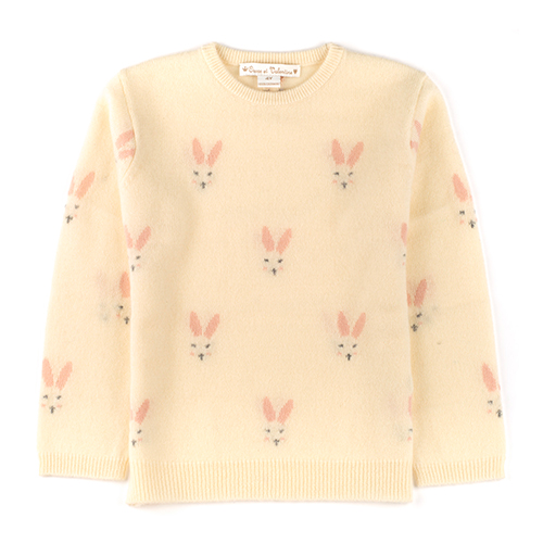 Pull cachemire Lapin