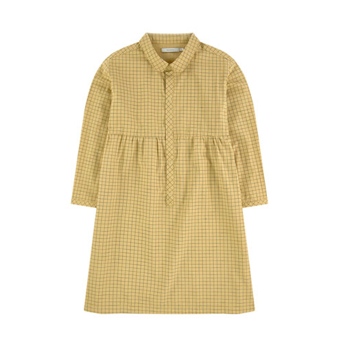 Robe chemise à carreaux