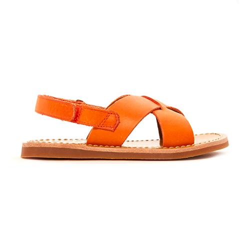 Sandales Cross orange