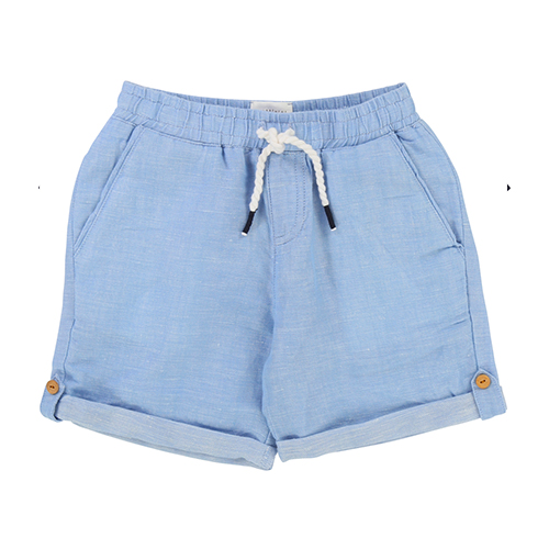 Short coton et lin