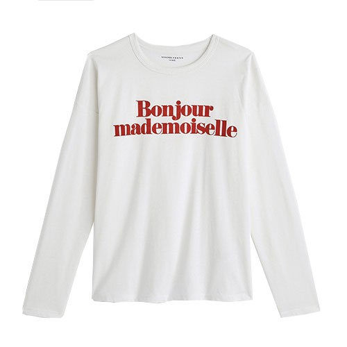 T-shirt Bonjour Mademoiselle