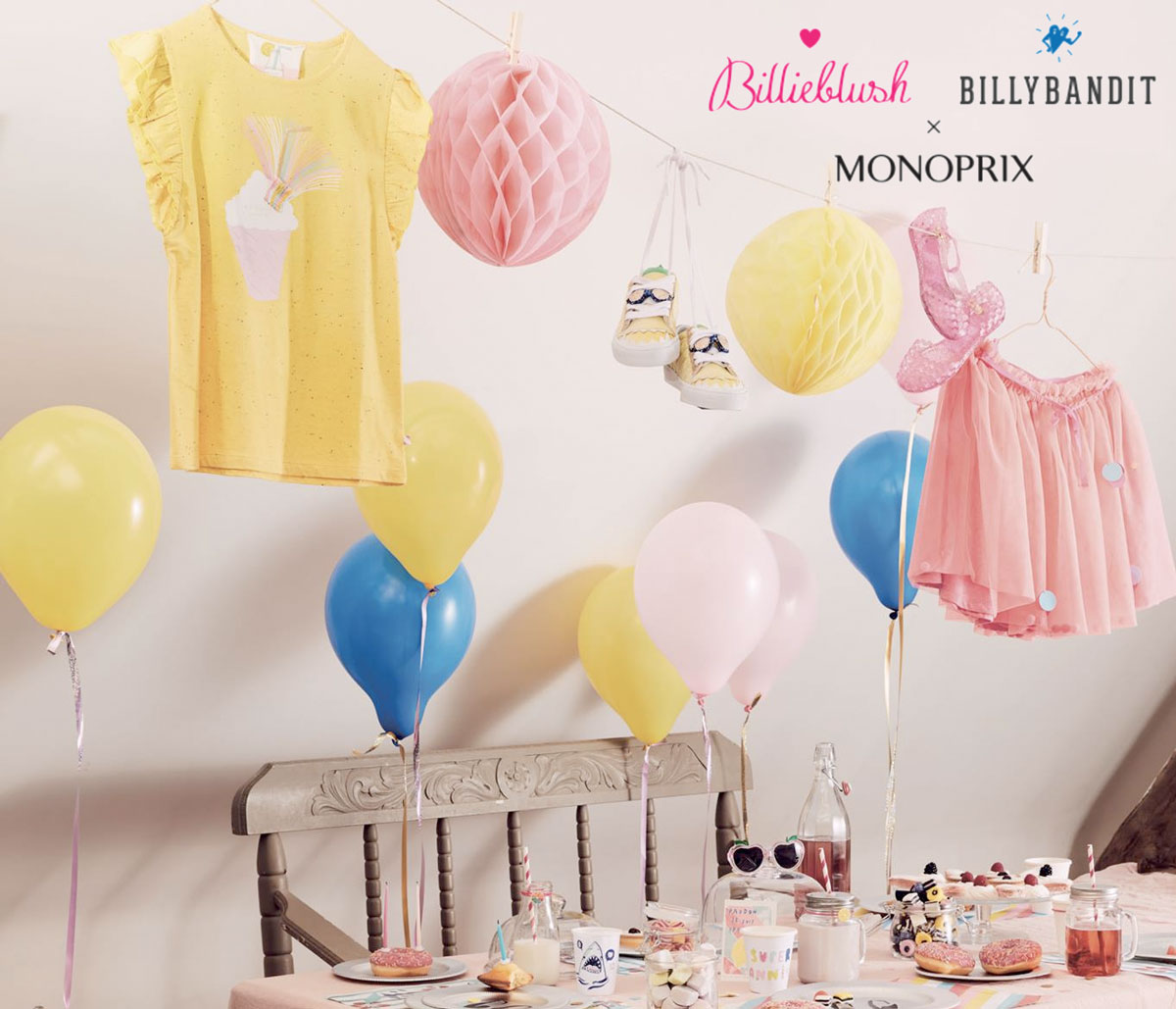 Billieblush et Billybandit en collab avec Monoprix