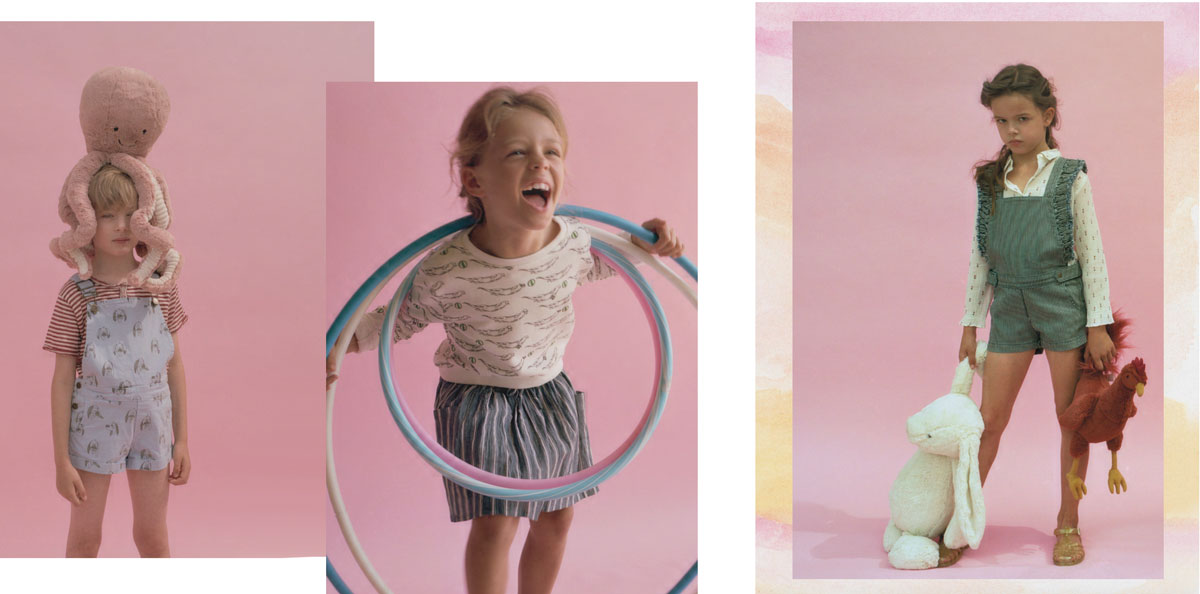 Émile et Ida collection enfant printemps - été 2018