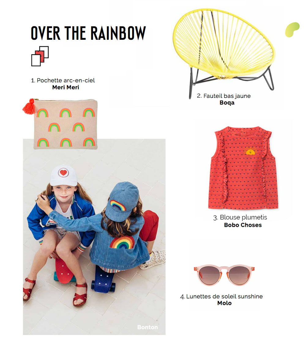 Tendance Over the Rainbow