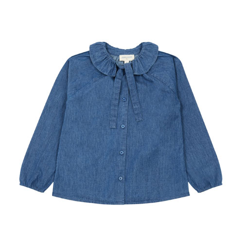 Blouse Angèle bleu jean