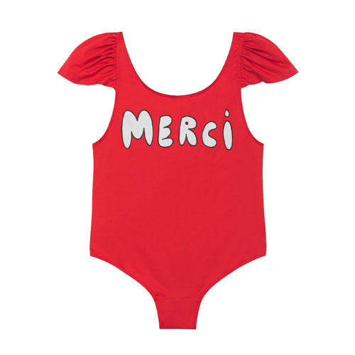 Maillot de bain Octopus Rouge