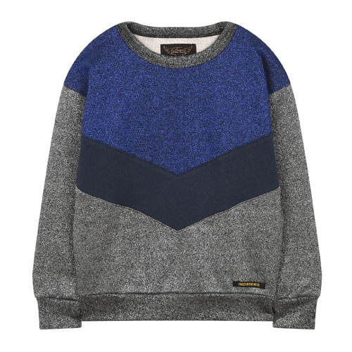 Sweat colorblock glitter Jecky