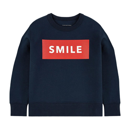 Sweat illustré Smile