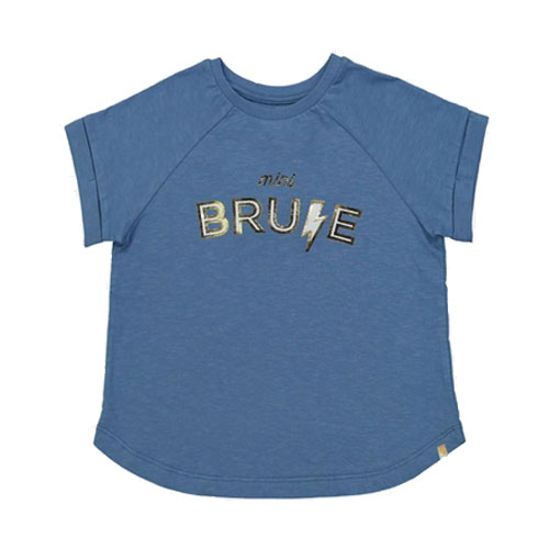 T-shirt mini Brune