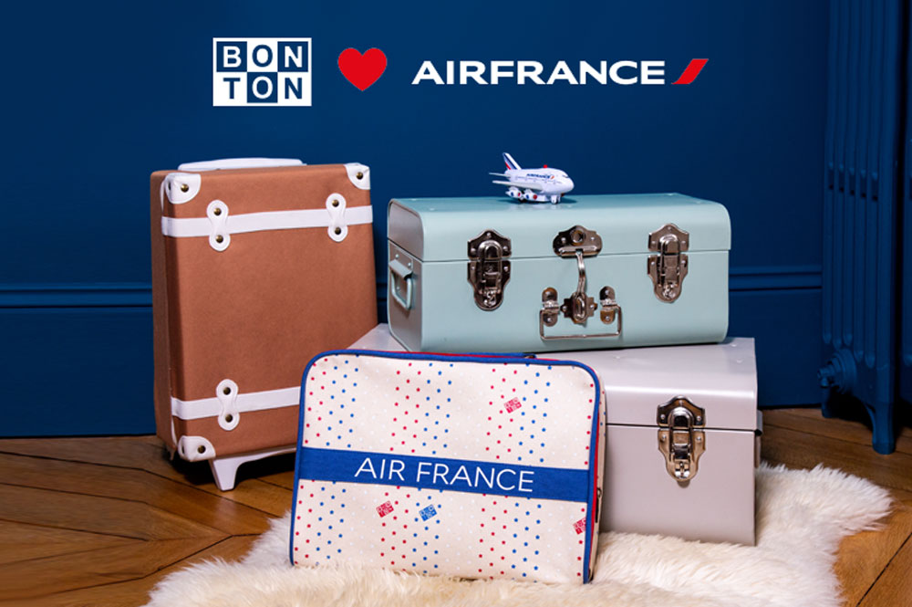 Kit de voyage Bonton x Air France