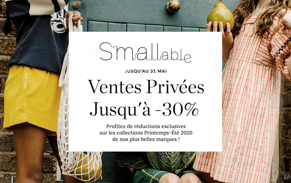 Ventes privées Smallable