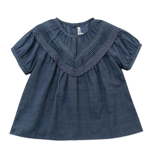 Blouse Aubrey Bleu