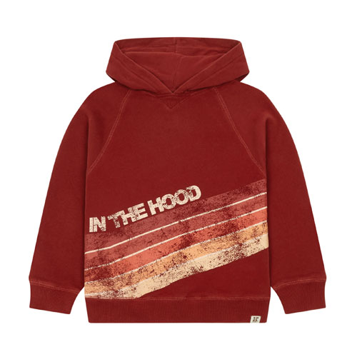 Hoodie In The Hood bordeaux