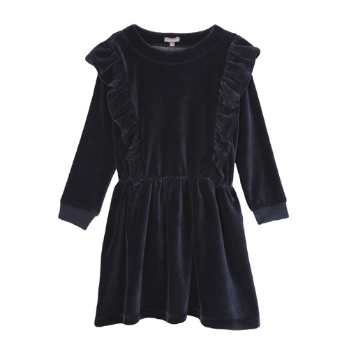 Robe volants anthracite