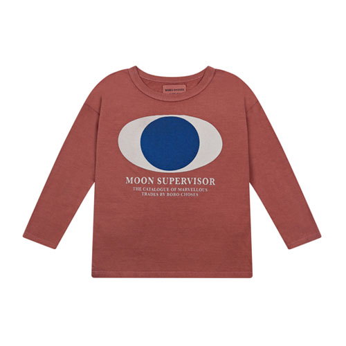 T-shirt Big eye terracotta