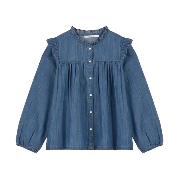 Blouse en chambray