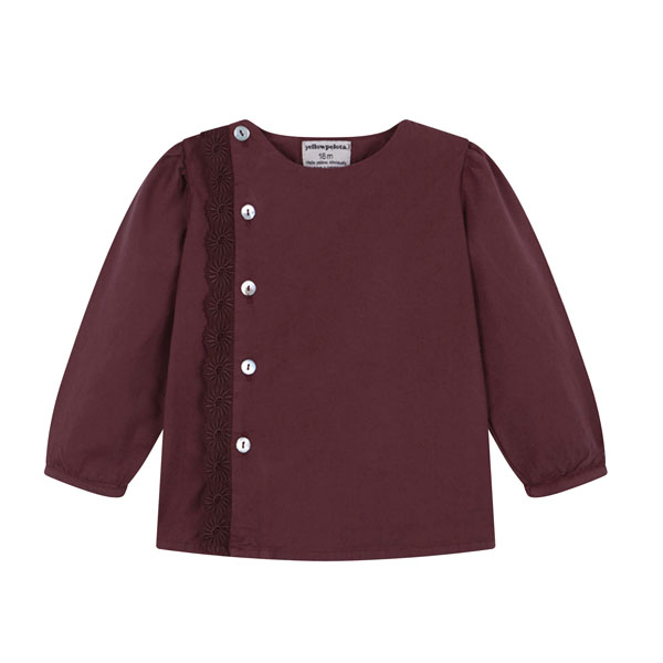 Blouse Valais prune