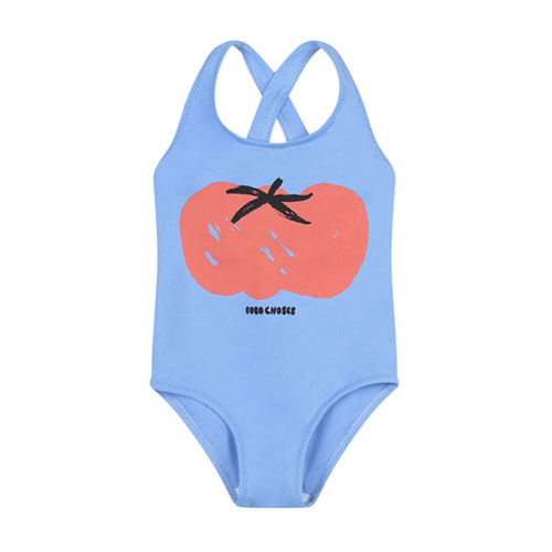 Maillot de bain 1 Pièce Tomate bleu