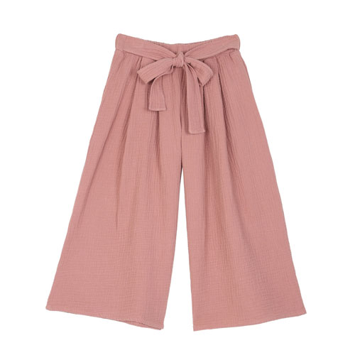 Pantalon fluide rose