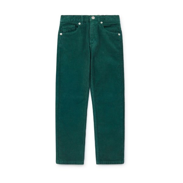 Pantalon velours Daddy vert