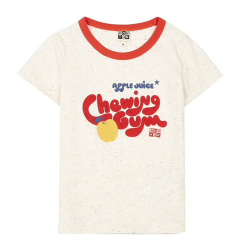 T-shirt Chewing Gum écru