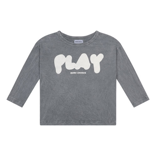 T-shirt Play gris chiné