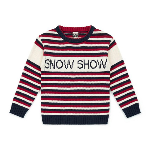 Pull laine rayé Snow