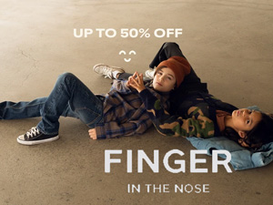 Soldes Finger in the nose