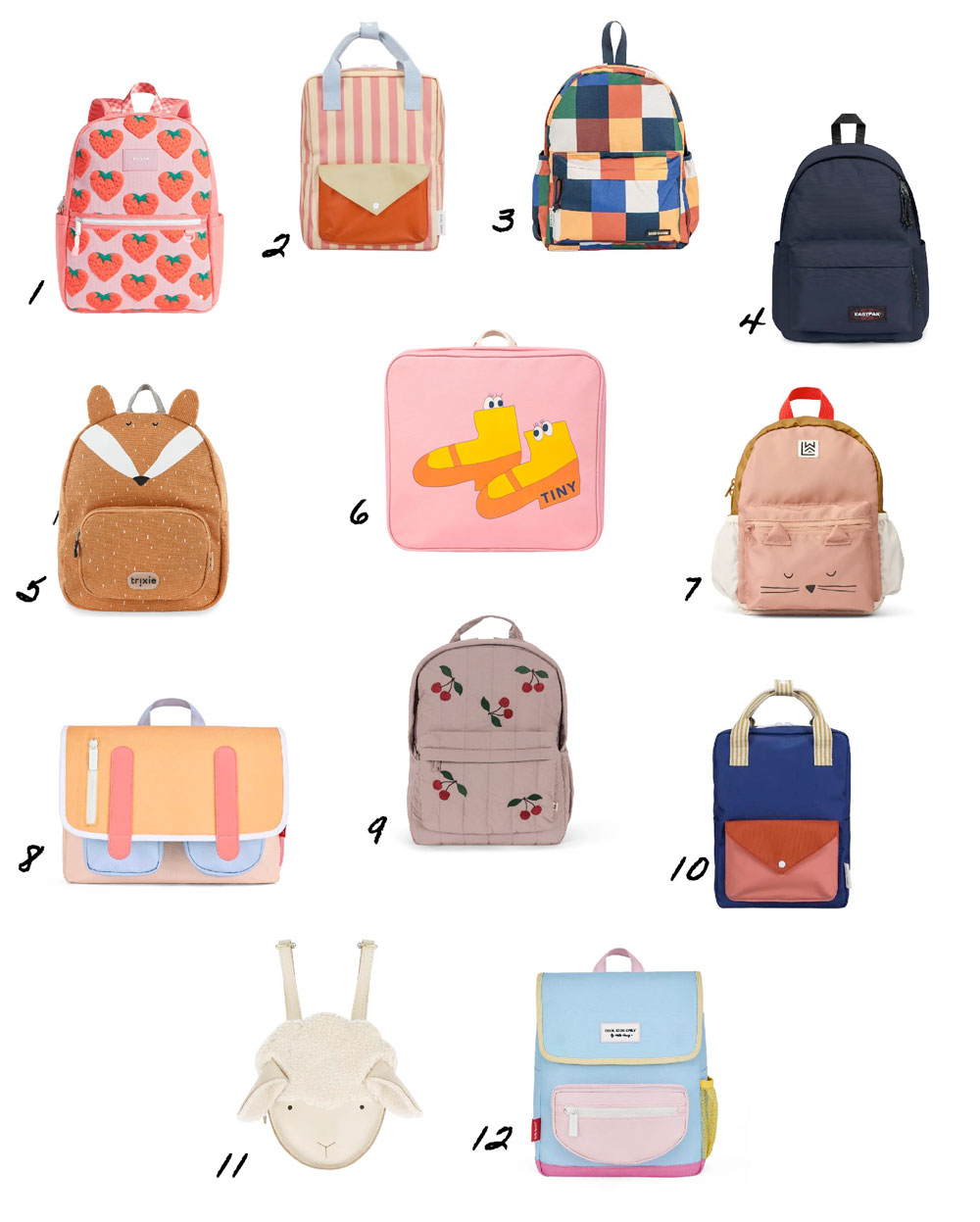 le top des sacs et cartables pour la rentrée