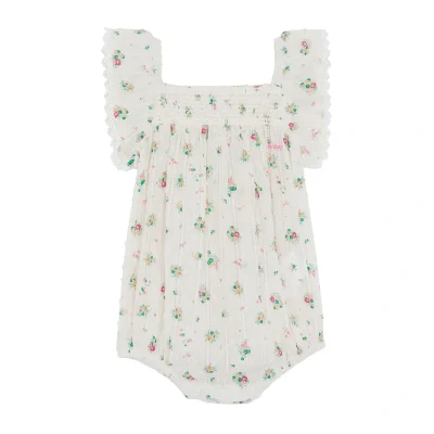 Barboteuse Smockée Lalix Bouquets