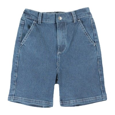 Bermuda Rayures denim