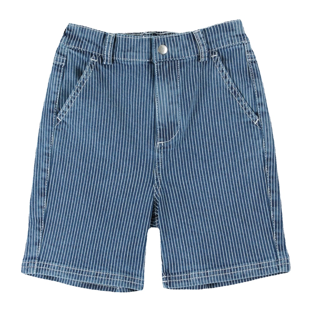 Bermuda Rayures denim