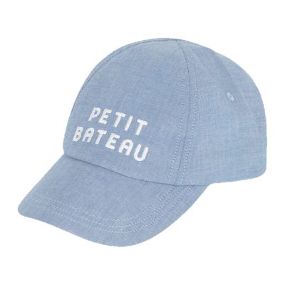 Casquette en denim clair