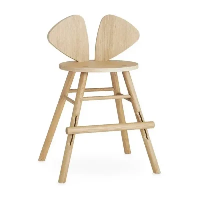 Chaise junior en chêne Souris