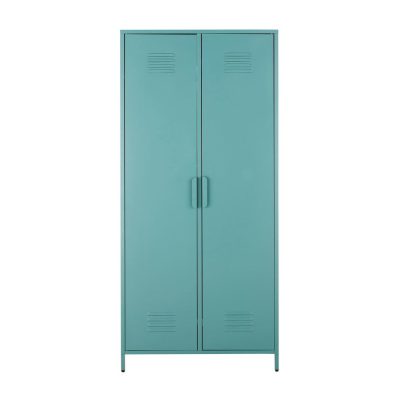 Dressing 2 portes en métal vert