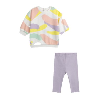 Ensemble imprimé coloré