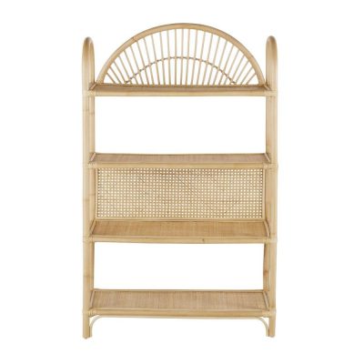 Etagère en rotin beige