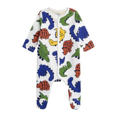 Grenouillère all over dinosaures