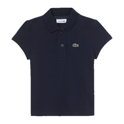 Polo en Piqué col festonné