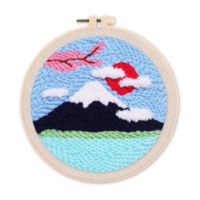 Punch Needle le Mont Fuji