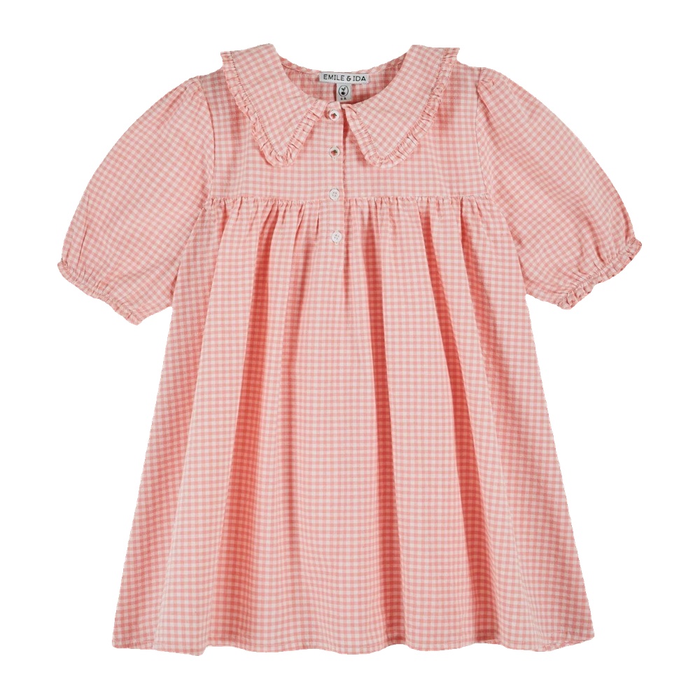 Robe Ample vichy rose