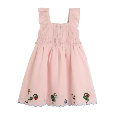 Robe Froncée Lin et