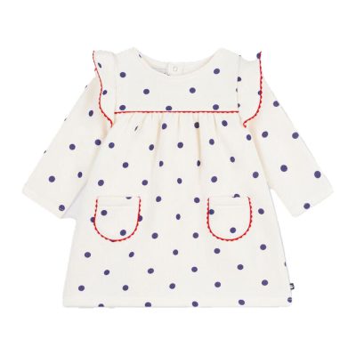 Robe imprimée pois